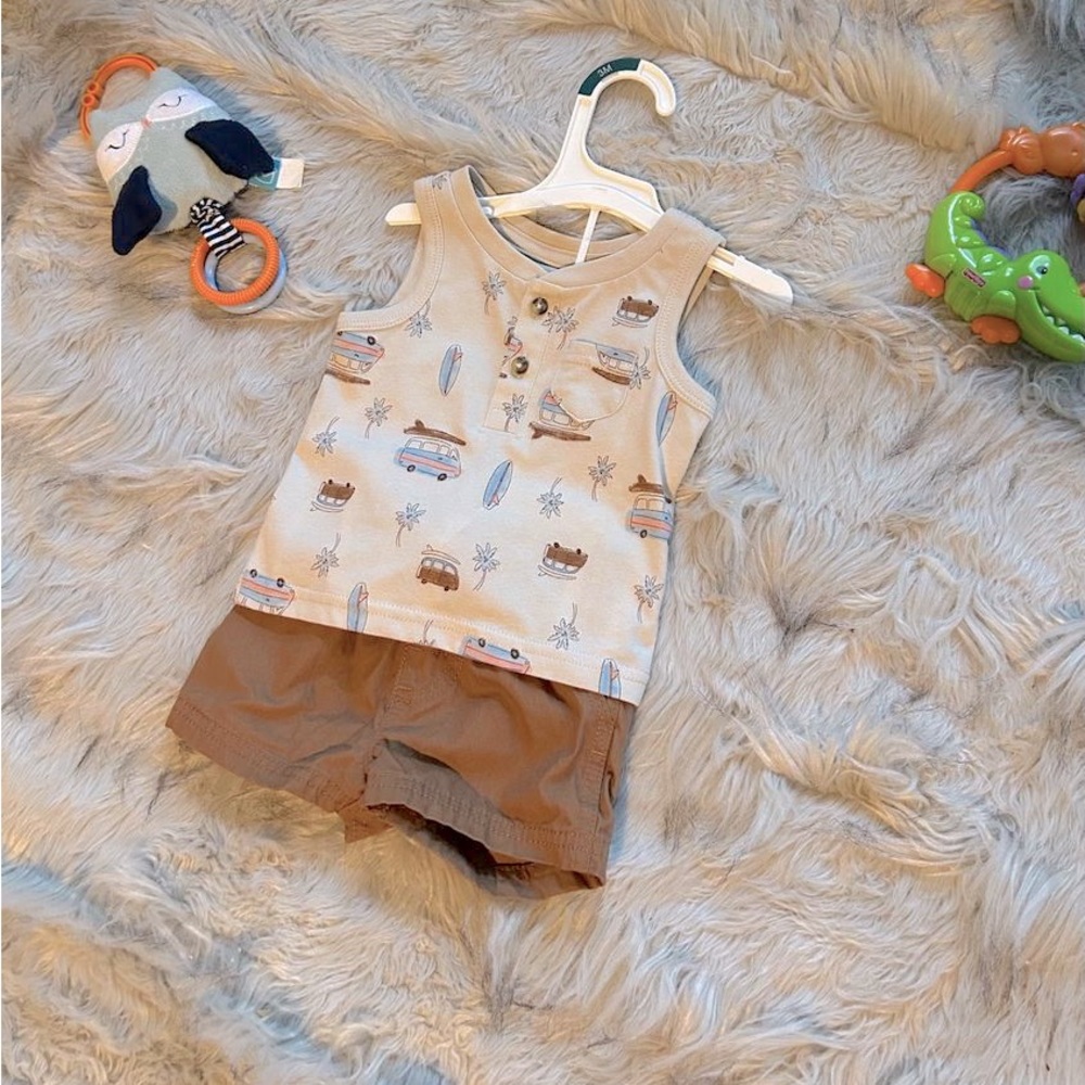 Carter Summer Explorer Baby Boy two piece